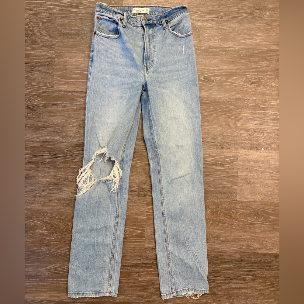 Abercrombie and Fitch Distressed Jeans
